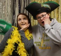 Pictures from the George Mason birthday party event hosted by student media