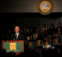 Joe Biden and Alisha Boe Visit Mason to Speak Out Against Sexual Assault on Campus: "It's On Us"
