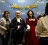 Pictures from 298TH birthday of George Mason