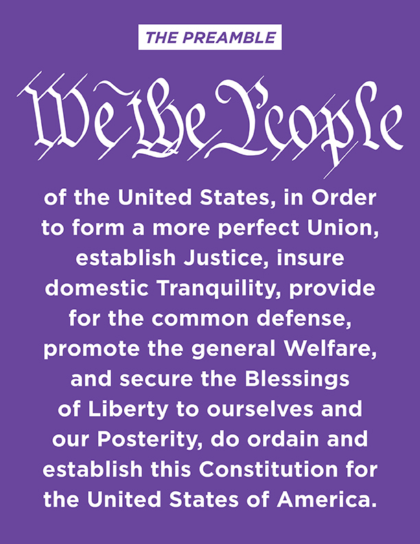 The constitution Preamble