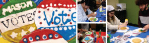 "Get Out The Vote" Cookie contest 2022 collage