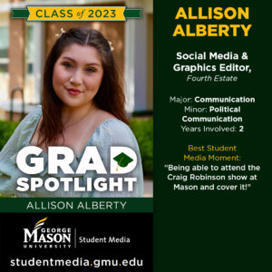 Allison Alberty - Social Media and Graphics Editor, Fourth Estate