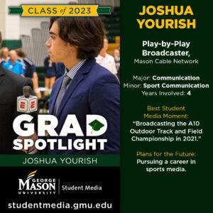 Joshua Yourish - Play-by-play Broadcaster, Mason Cable Network